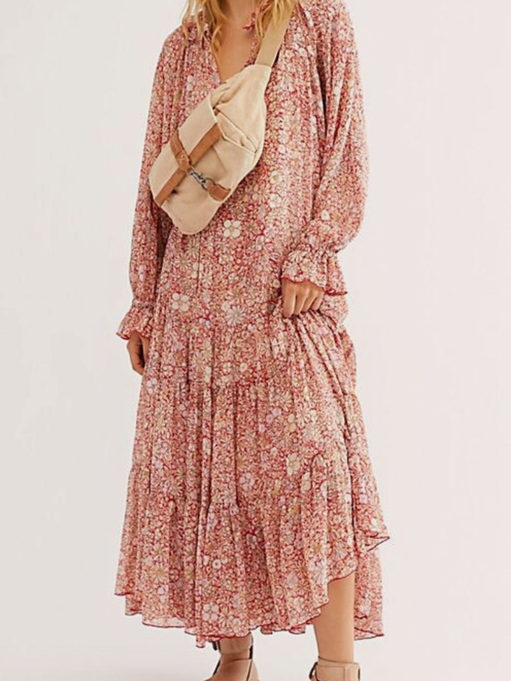 Free People Feeling Groovy Floral Dress